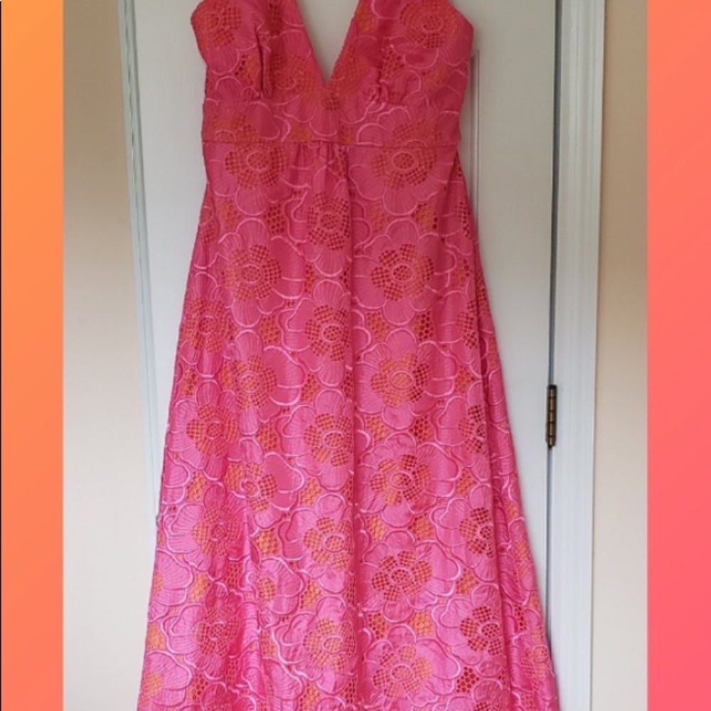 NWT Lilly Pulitzer "Viola Dress Eyelet" sz 14